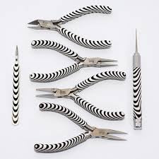 Kit de pinzas Zebra the BeadSmith