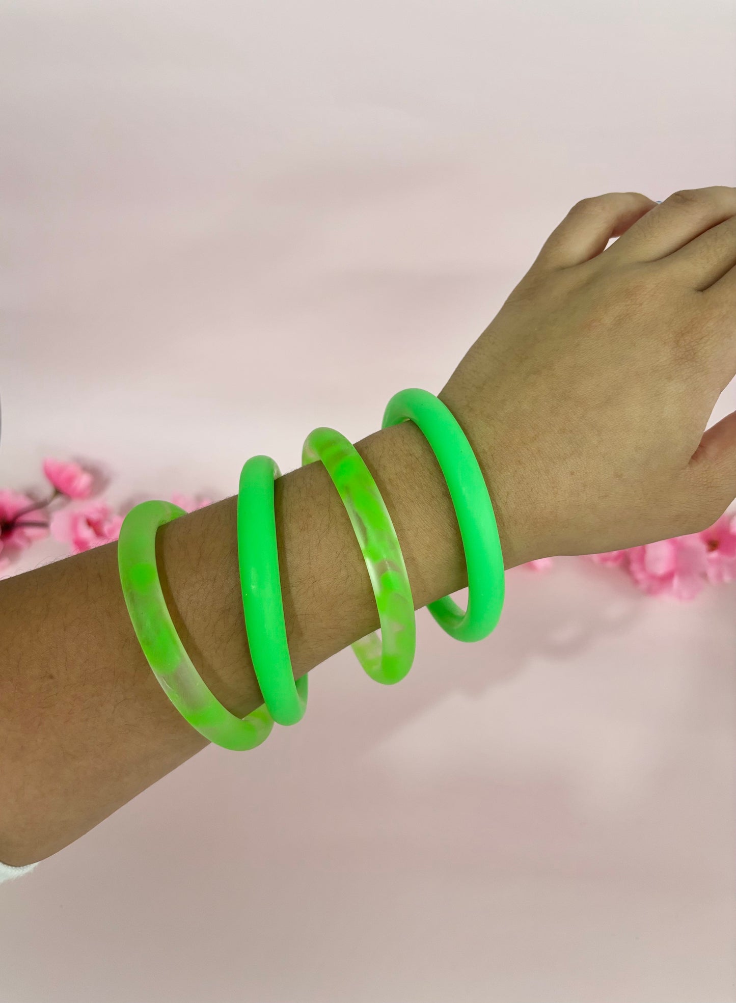 Pulseras de resina