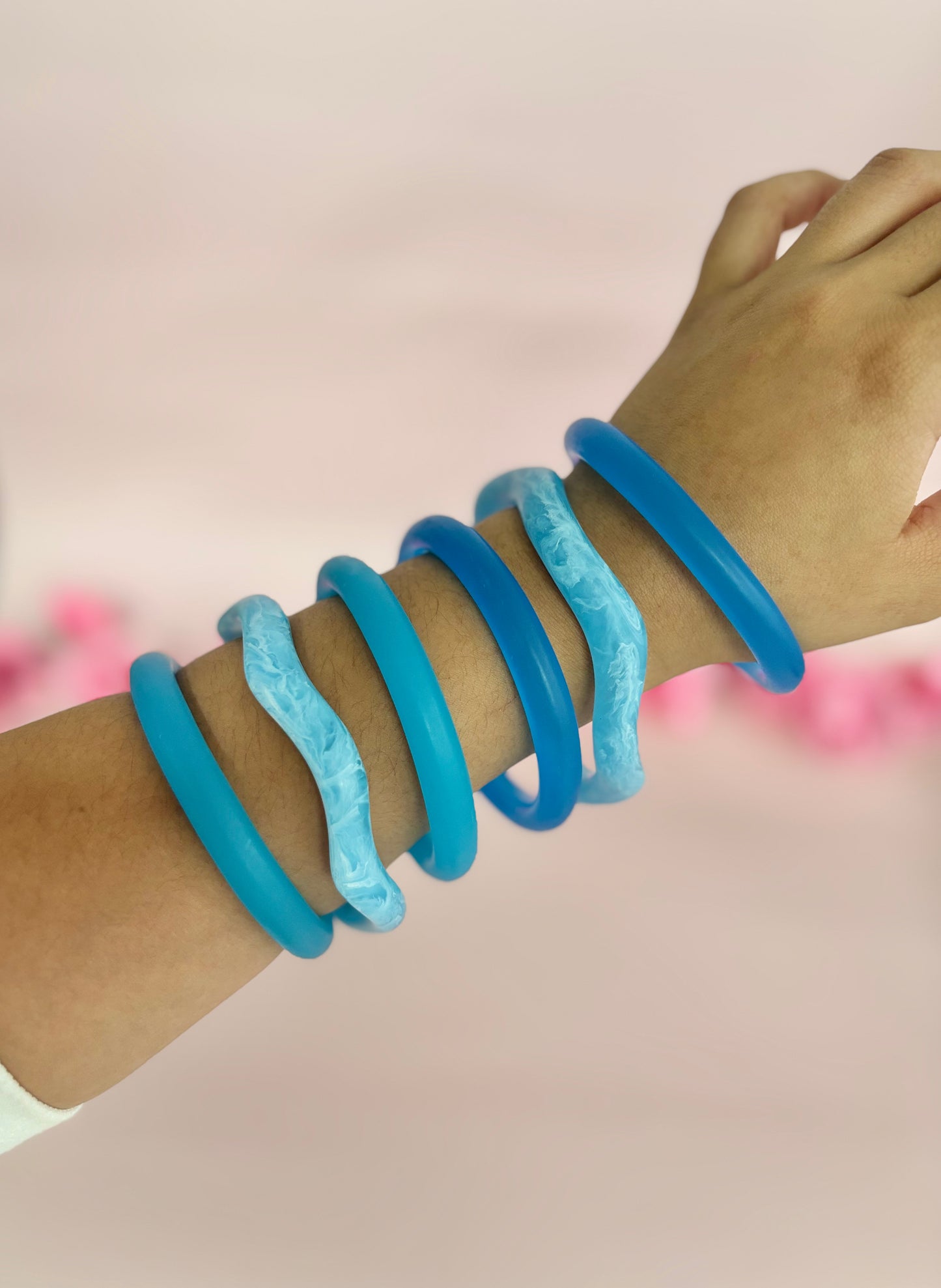 Pulseras de resina