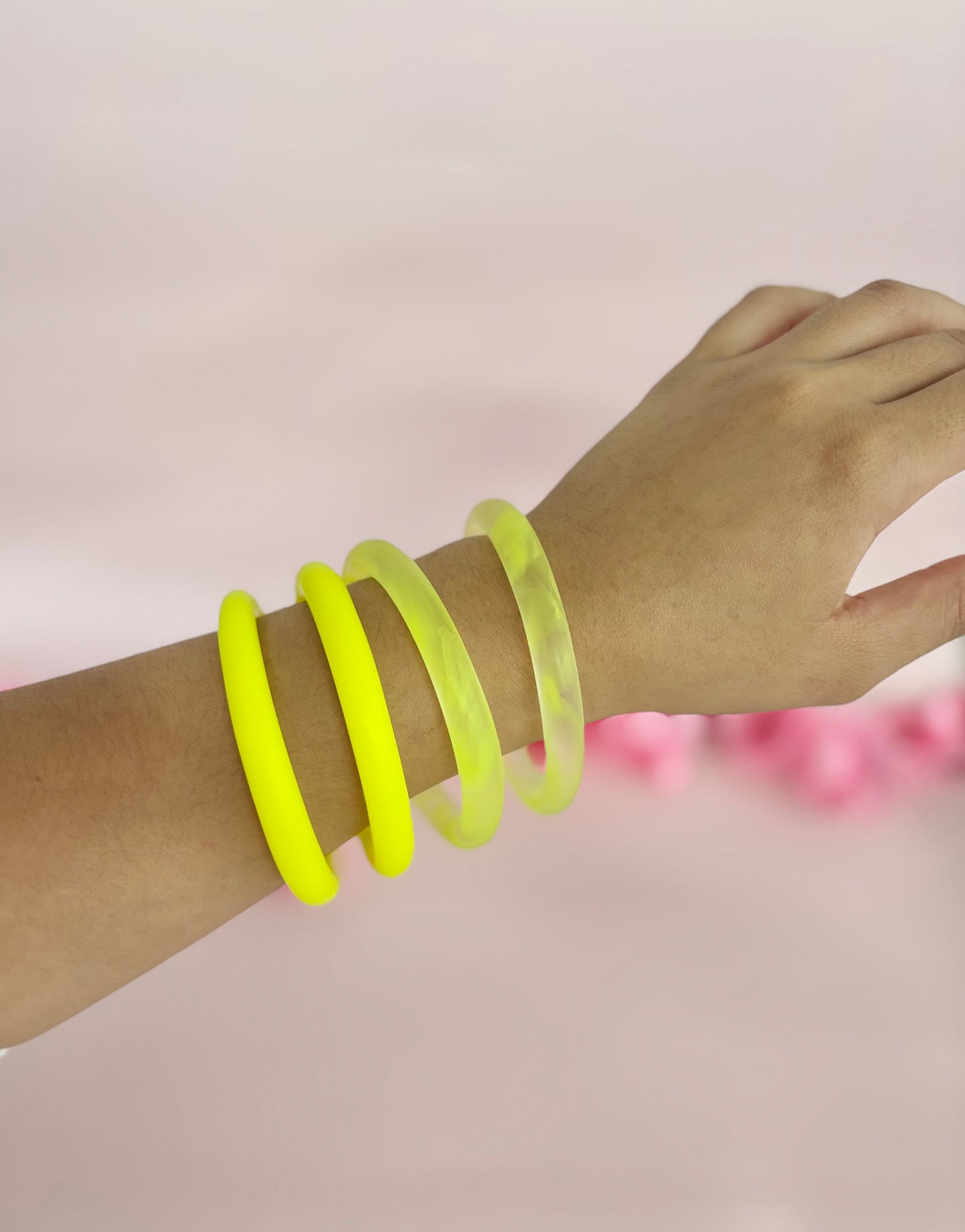 Pulseras de resina