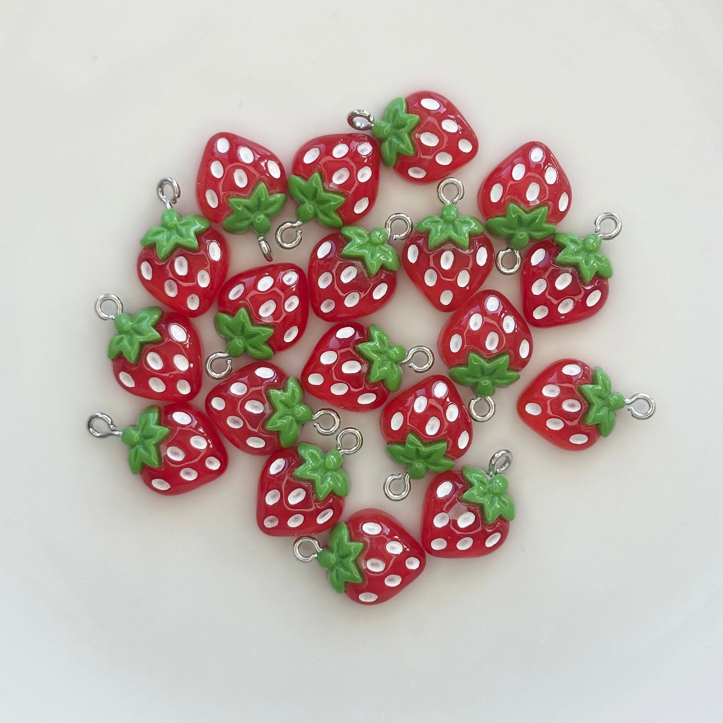 Fresas en resina
