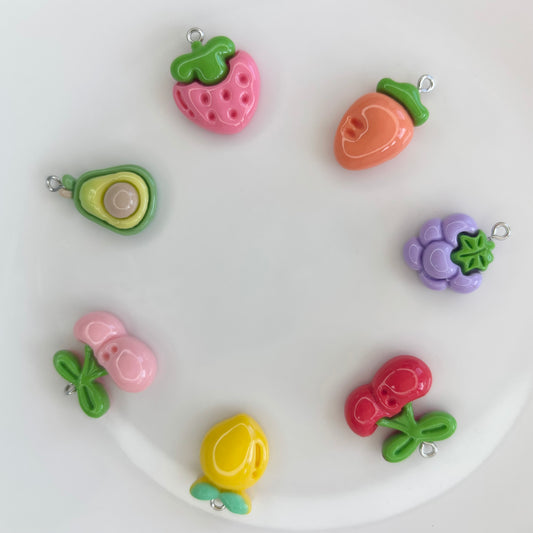 Frutas en resina