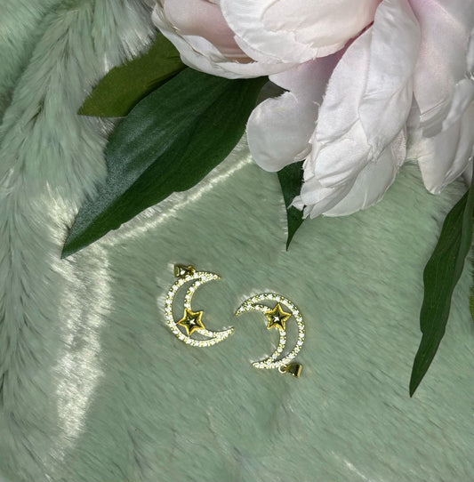 Dije de luna (Zirconia)